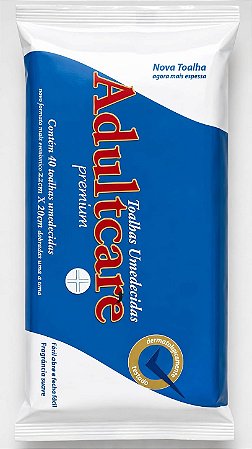 Toalhas Umedecidas Adultcare Premium
