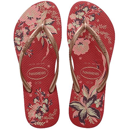 chinelo havaianas slim organic