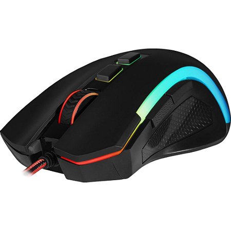 Mouse Gamer Redragon Griffin, RGB, 7200 DPI - M607