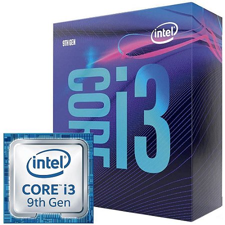 Processador Intel Core i3-9100F Coffee Lake, 3.6GHz (4.2GHz Max Turbo), LGA 1151, Sem Vídeo - BX80684I39100F