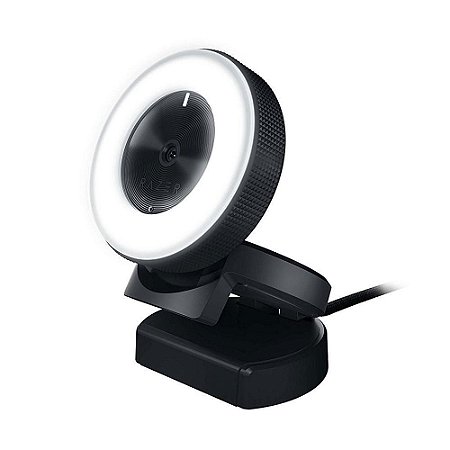 Webcam Razer Kiyo Full HD 1080p Iluminação 12 LEDs - RZ19-02320100-R3U1