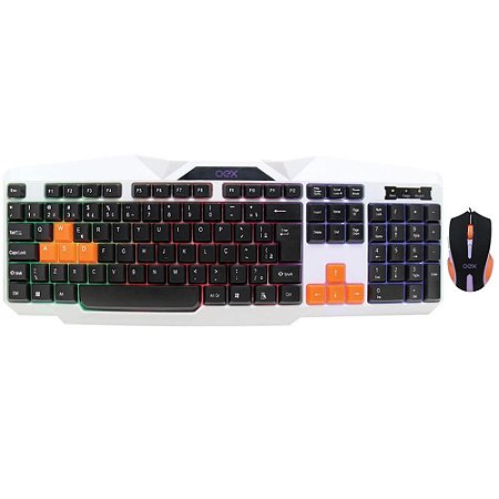 Kit Gamer OEX  Ice Teclado e Mouse - TM300