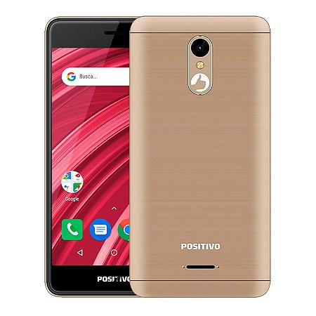 Smartphone Positivo Twist 2 Fit S509, 8GB, 5MP, Dourado - T2FS509