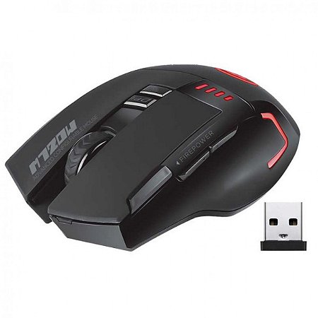 Mouse Gamer Marvo Scorpion M720W, Wireless, LED, 4800 DPI
