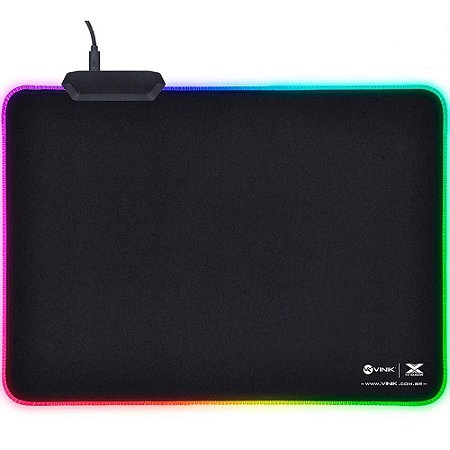 Mousepad Gamer Vinik VX Gaming RGB, (250x350mm) - 30988