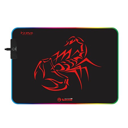 Mousepad Gamer Marvo Scorpion RGB, (25x35cm) - MG08