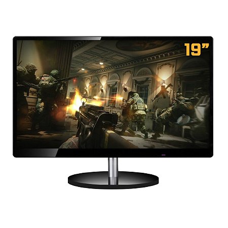 Monitor LED PCTop 19´ HDMI Preto - TDD-DM1900KB