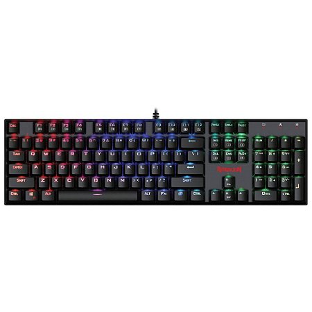 Teclado Mecânico Gamer Redragon Mitra, RGB - K551RGB-1