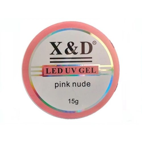GEL X&D LED UV PINK NUDE 15GR