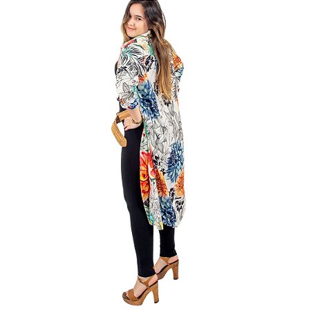 Vestido Camisão Florido