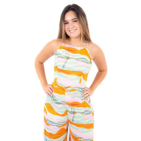 Moda Rio - Macacão Feminino Pantacourt