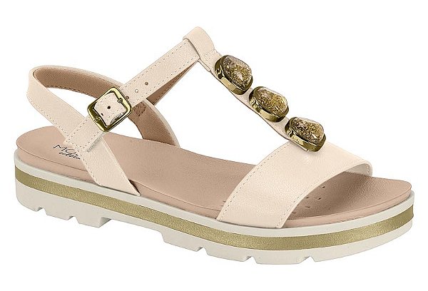 SANDÁLIA FLAT FEMININA MODARE ULTRACONFORTO FLOATHER