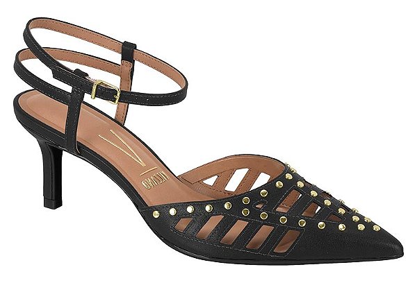 SAPATO SCARPIN FEMININO SLINGBACK VIZZANO SALTO MÉDIO