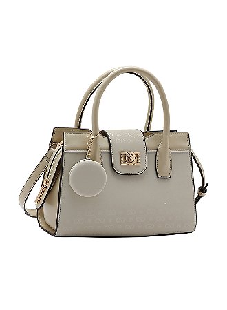 BOLSA FEMININA CHENSON SINTÉTICO PU - 3485434 - COR NUDE