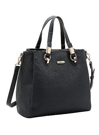 BOLSA FEMININA CHENSON SINTÉTICO PU 3485317 - COR PRETO