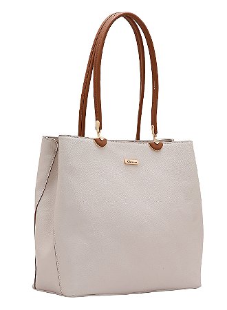 BOLSA FEMININA CHENSON SINTÉTICO PU 3485121 - COR BEGE