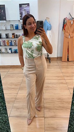 BLUSA DETALHE ALÇA NO TECIDO VISCOLINHO