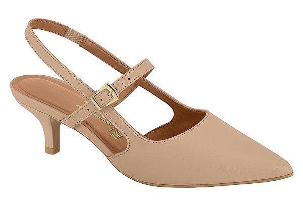 SAPATO SCARPIN SLINGBACK VIZZANO SALTO BAIXO FINO