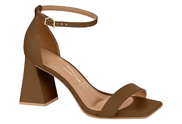 SANDÁLIA FEMININA VIZZANO SALTO BLOCO GROSSO