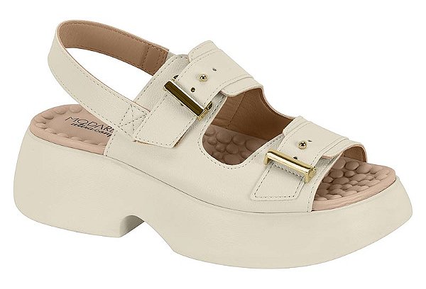 SANDÁLIA FEMININA PLATAFORMA MODARE ULTRACONFORTO