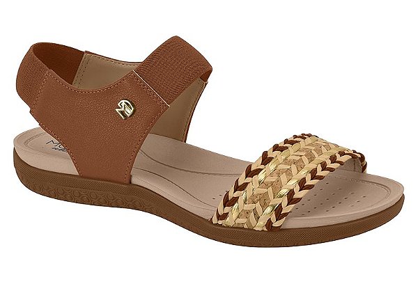 SANDÁLIA PAPETE MODARE FLOATER NATURE