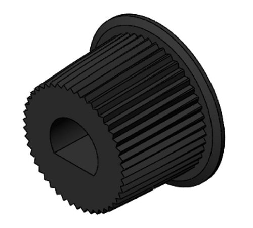 Adaptador plastico Smart Kitchen de Manipulos para Valvulas de Gas com Haste Diametro 8mm