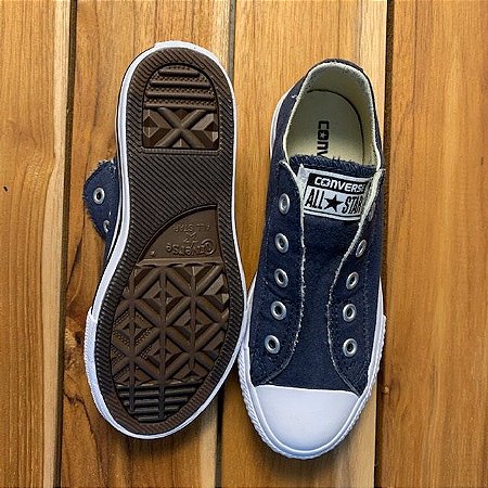 all star sem cadarços