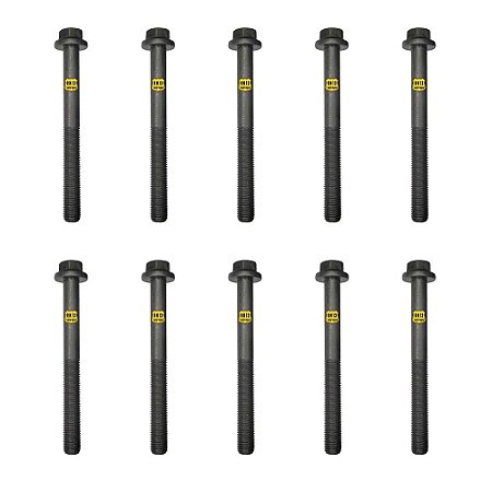 10 Parafuso Bloco Mancal Palio Doblo Idea Punto Strada 96mm