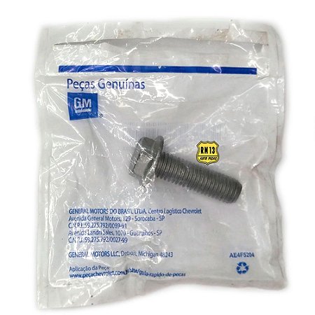 Parafuso Polia Virabrequim GM 11085932 11085931 Original
