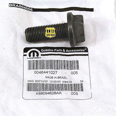 Parafuso Comando Valvulas Brava HGT 1.8 16V Escape Original