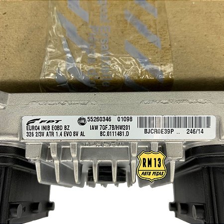 Modulo Central Injeção Palio Grand Siena 12a17 1.4 8V Benzin