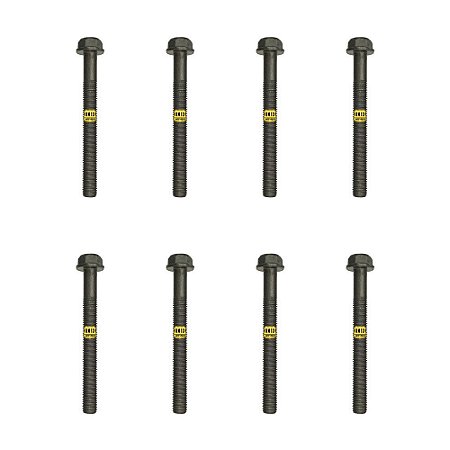 8 Parafusos Bloco Mancal Virabrequim GM 1.0 Turbo 55487412