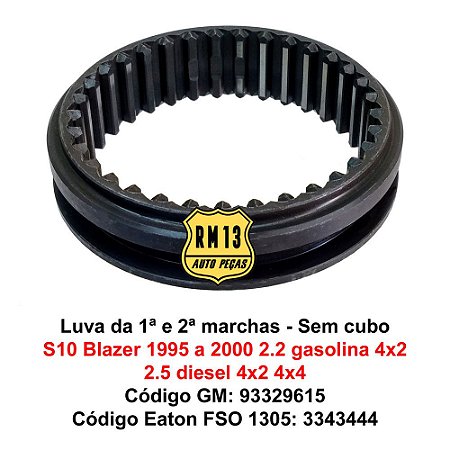 Luva Sincronizadora 1ª E 2ª S10 Blazer 95 A 00 Eaton Fso1305