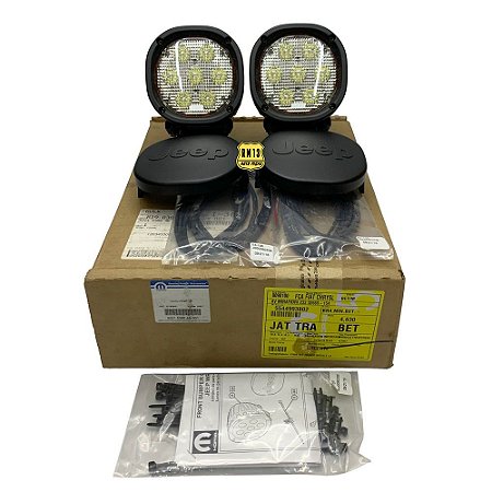 Par Farol Milha LED 7" JEEP Wrangler K82215386AB 82215386AB