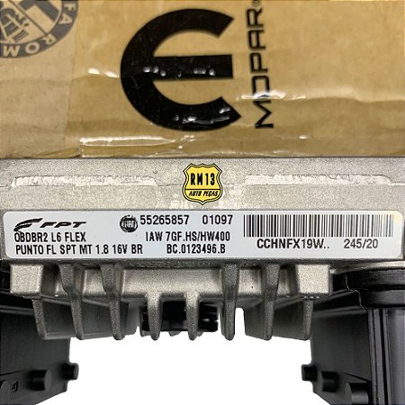 Modulo Central Injeção Punto 1.8 16V Flex 15a18 BC.0123496.B