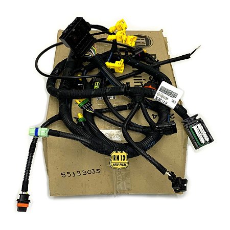 Chicote Injeção Motor Strada 1.4 8V Fire Flex 2006 55199035