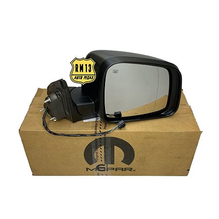 Retrovisor Direito Grand Cherokee 11a13 Prata Genuíno 1 Plug