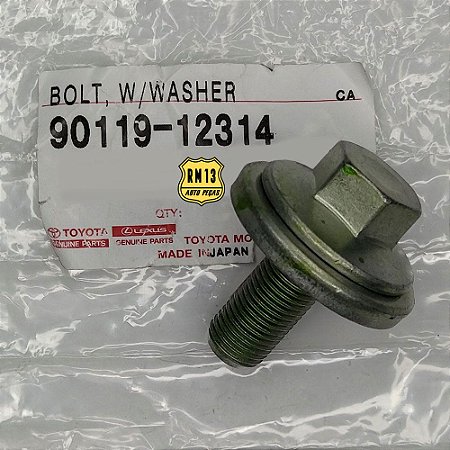 Parafuso Polia Virabrequim Toyota 90119 12314 9011912314