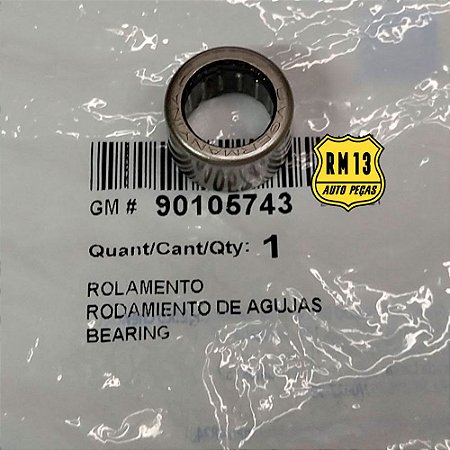 Rolamento Traseiro Virabrequim Eixo Piloto GM 90105743