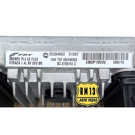 Modulo Central Injeção Strada 1.4 17a18 55284963 HW203 7GF05