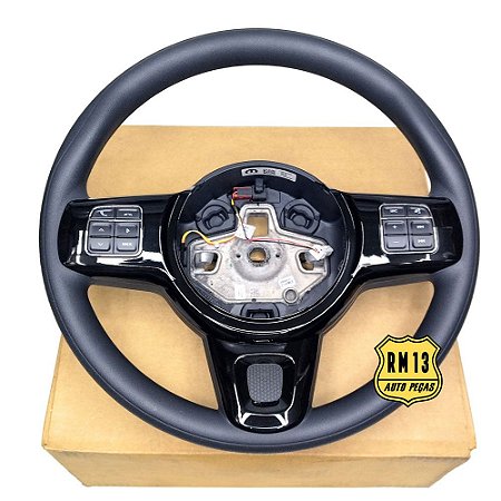 Volante Direção Mobi Comando Cinza Preto 100250746 100267170