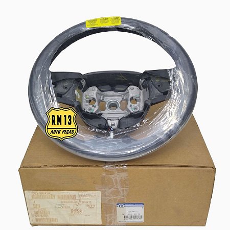 Volante Direção Couro Grand Cherokee 12a22 Preto 5QV28DX9AE