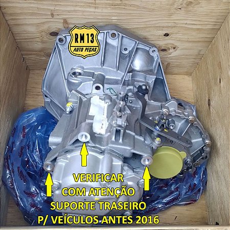 Câmbio Caixa Strada Palio Fiorino Uno EVO 1.4 8V Após 16