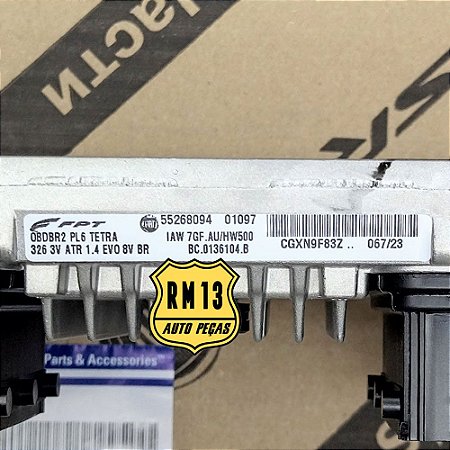 Modulo Central Injeção Grand Siena 1.4 15a21 Tetrafuel HW500