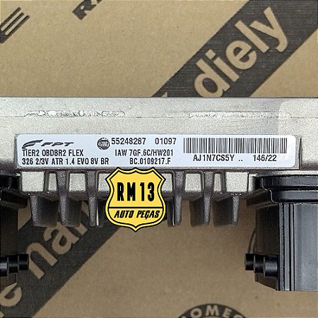 Modulo Central Injeção Novo Palio 1.4 13 a 15 HW201 55248287