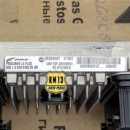 Modulo Central Injeção Novo Palio 1.4 Apos 15 HW201 55268087