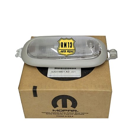 Luz Luminária Teto MOPAR 5JG58BD1AD 1BC77TRMAA 5JG58HDAAD