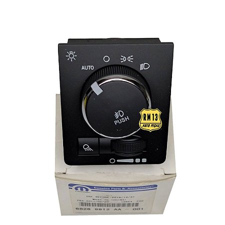 Interruptor Chave Luz Farol RAM 1500 13a23 68269912AA