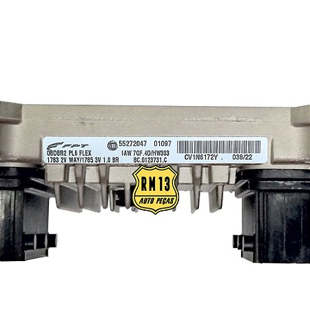 Modulo Central Injeção Siena fase 4 1.0 15a17 7GF4D 0123731C