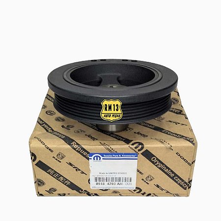 Polia Virabrequim Damper Mopar 5184293AC 5184293AG 5184293AH